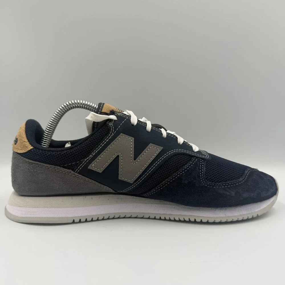 New Balance UL420RA2 Mens Size 8 Lifestyle Sneakers Suede Mesh Navy Blue Grey